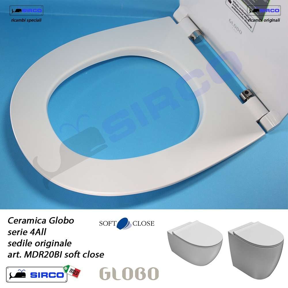 sedile 4ALL MDR20.BI soft close originale - immagine 2