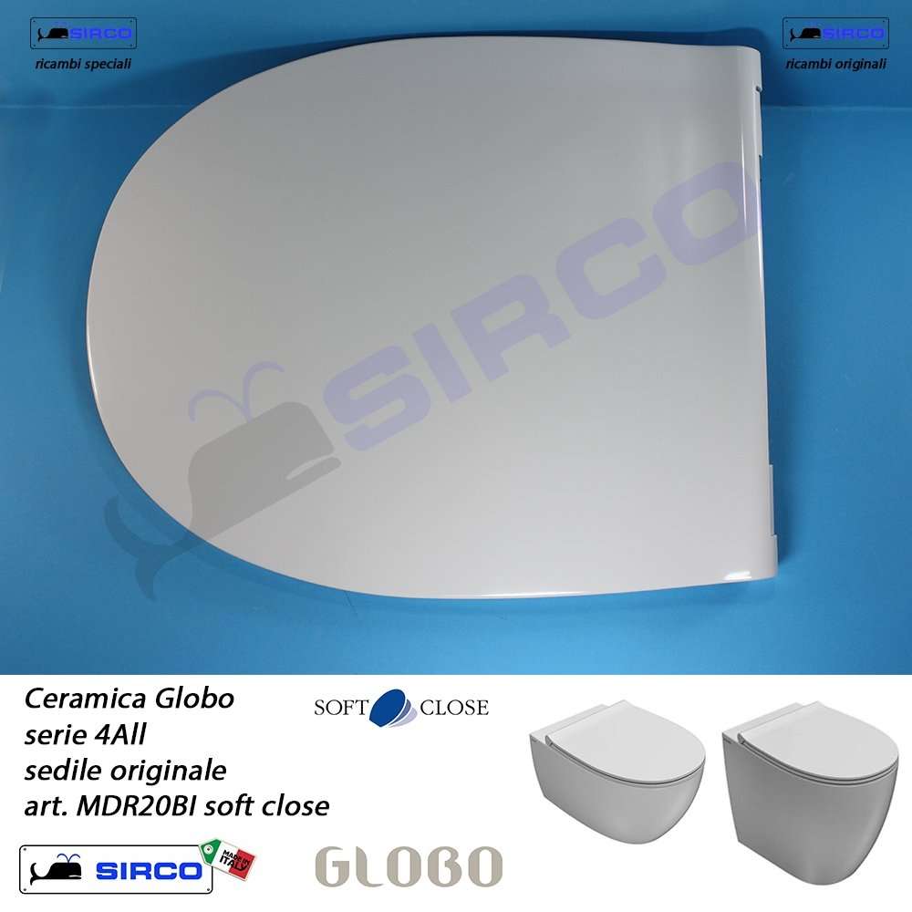 sedile 4ALL MDR20.BI soft close originale - immagine 4