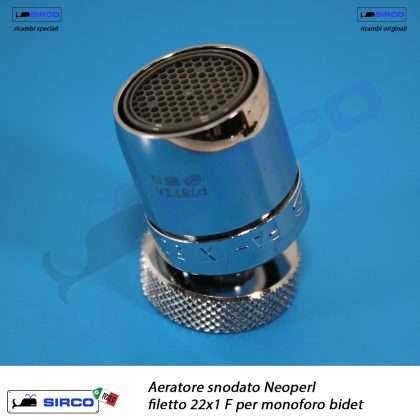 Aeratore rompigetto snodo bidet F 22x1