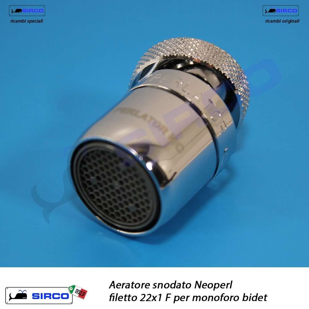 Aeratore rompigetto snodo bidet F 22x1 - immagine 4