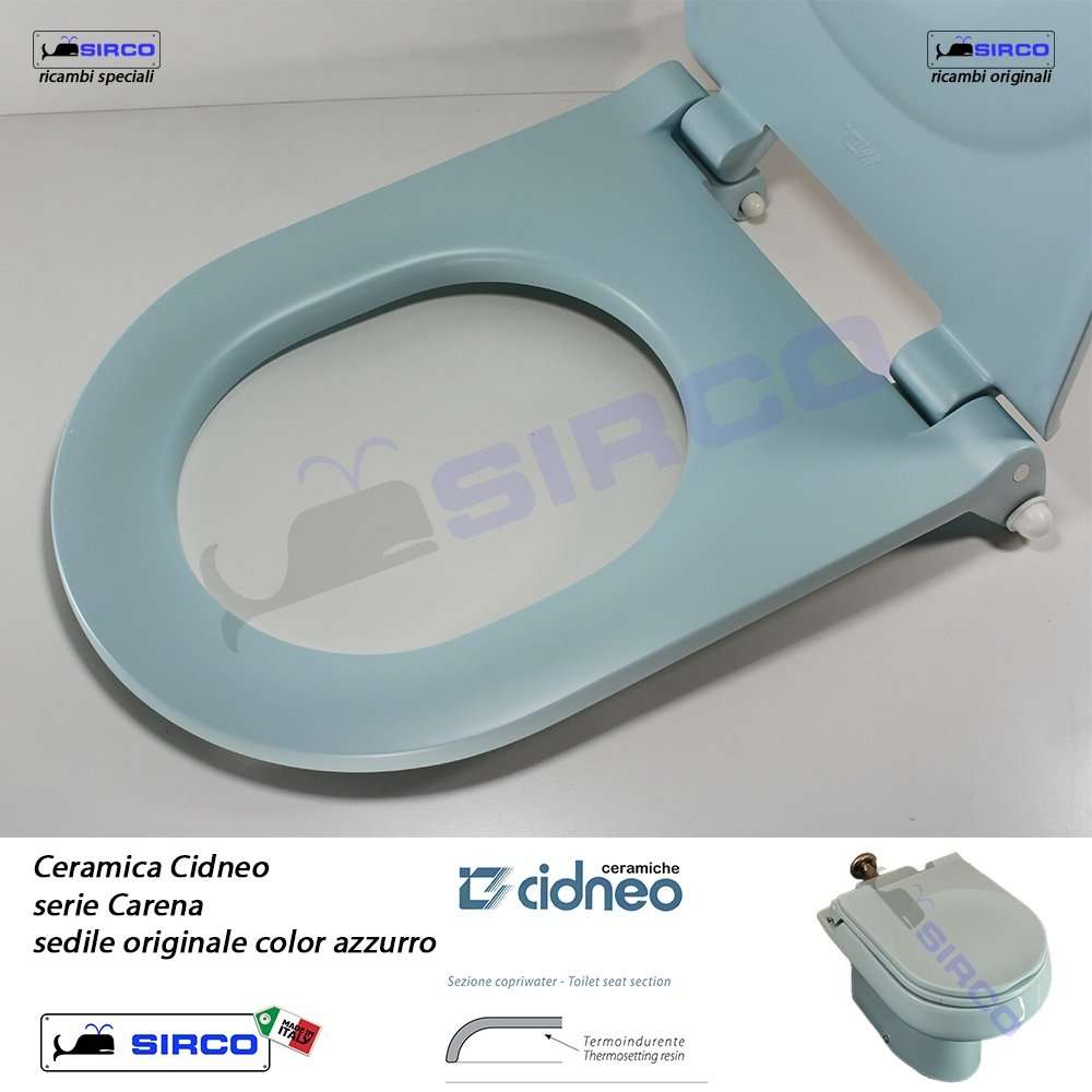sedile CARENA azzurro ORIGINALE - immagine 2