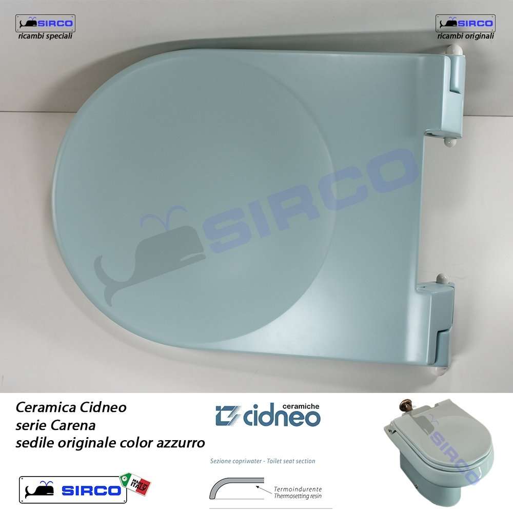 sedile CARENA azzurro ORIGINALE - immagine 3