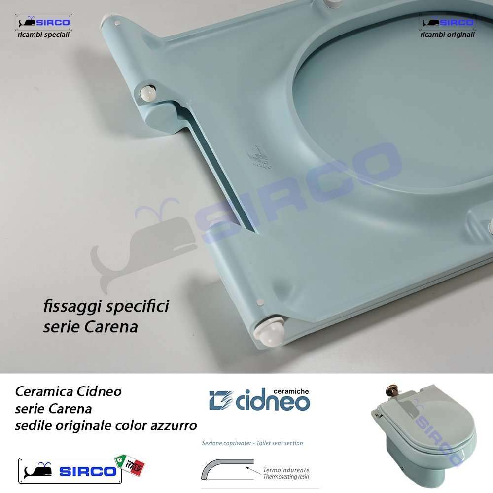 sedile CARENA azzurro ORIGINALE - immagine 5