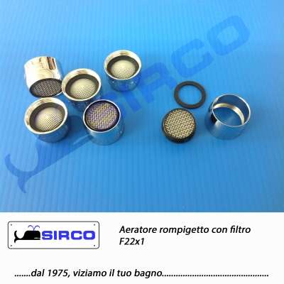F22X1 Aeratore rompigetto con filtro