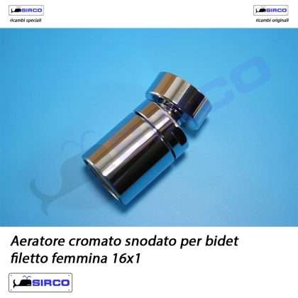 Aeratore rompigetto snodo bidet F 16x1