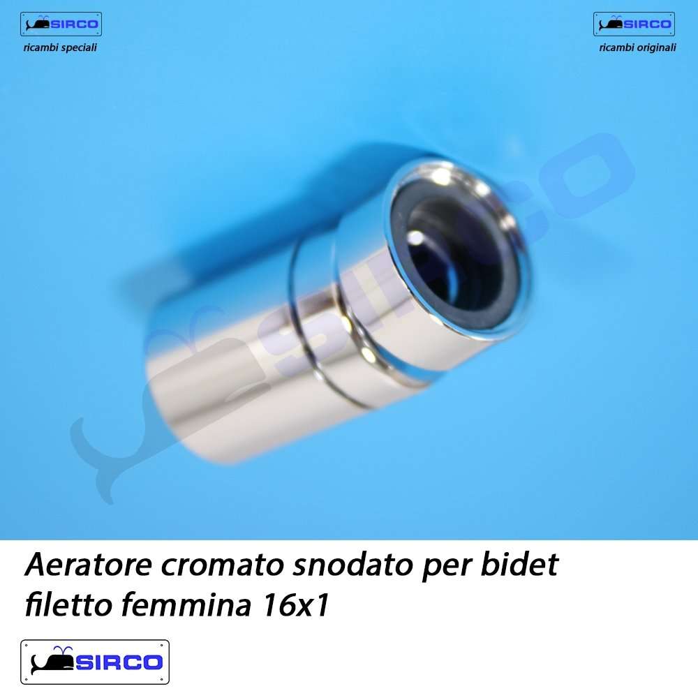 Aeratore rompigetto snodo bidet F 16x1 - immagine 4