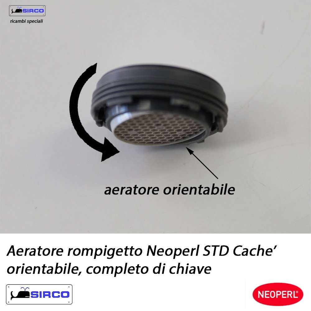 Aeratore STD Cache' 24x1 orientabile - immagine 3