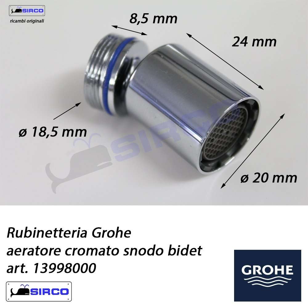 GROHE aeratore c/ snodo bidet - immagine 3