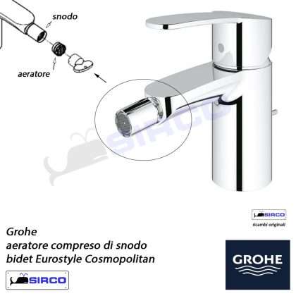 GROHE aeratore c/ snodo bidet