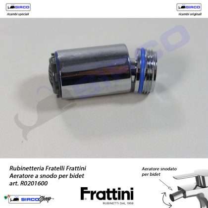 R0201600 Frattini aeratore snodo per bidet