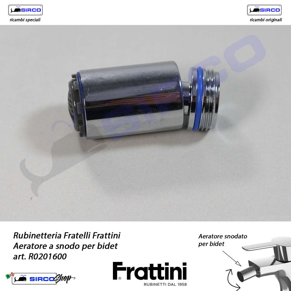 R0201600 Frattini aeratore snodo per bidet