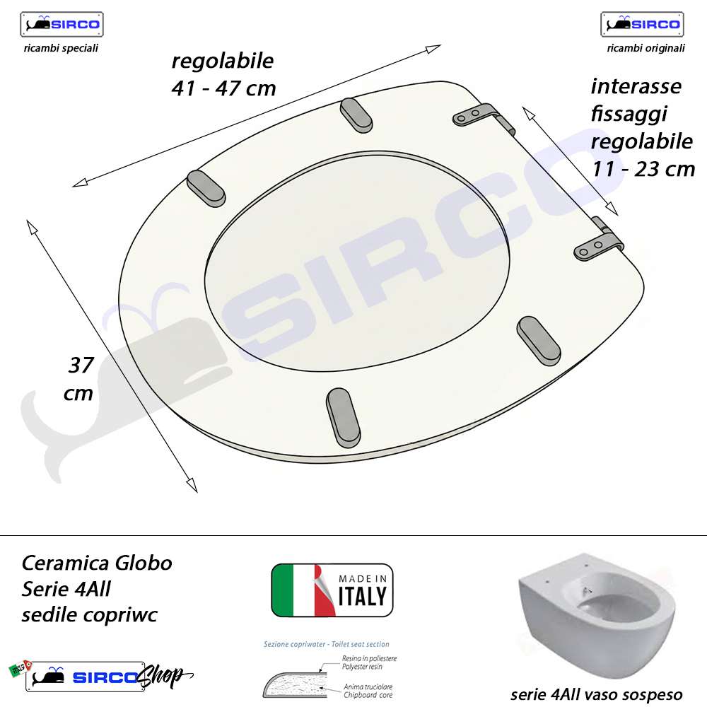 sedile 4ALL bianco - immagine 4