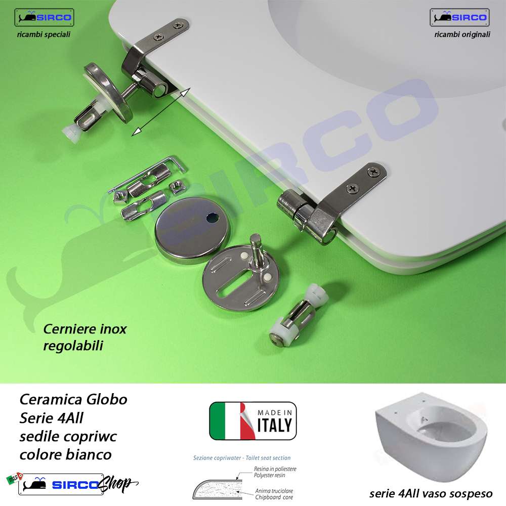 sedile 4ALL bianco - immagine 3