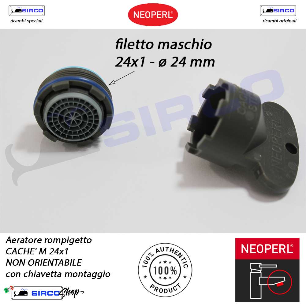 Aeratore Cache' 24x1 - immagine 2