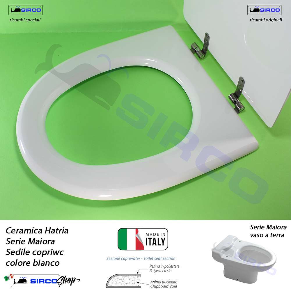 sedile MAIORA bianco - immagine 4
